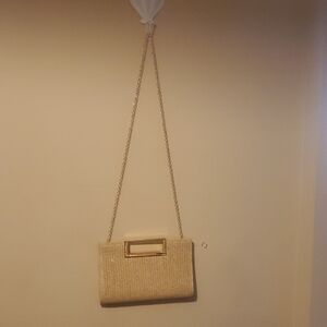 Elegant Gold Chain Clutch